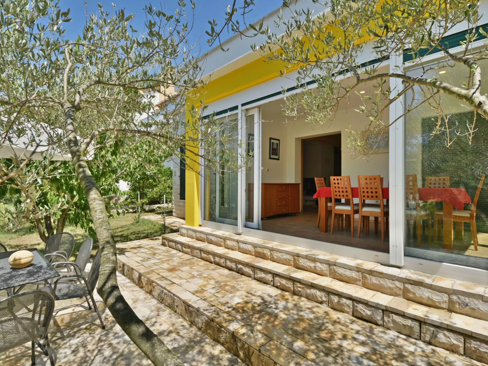 Yellow House-Outside