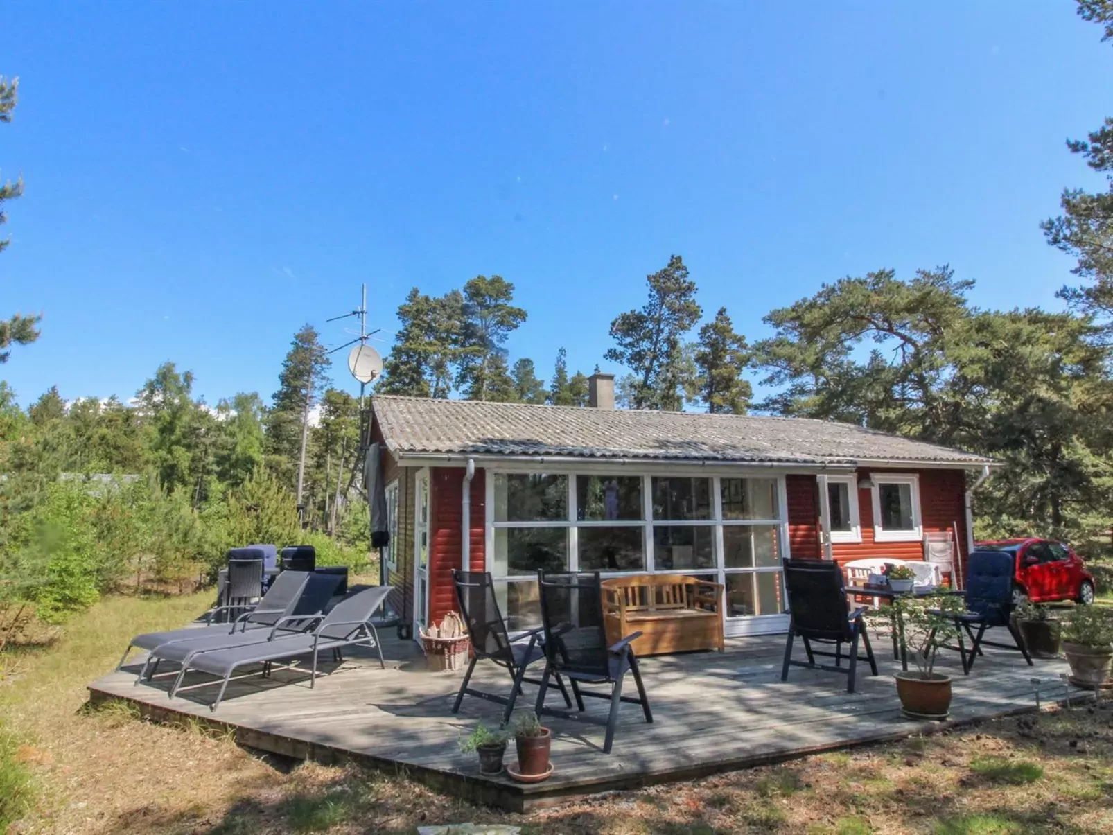 "Kjeld" - 900m from the sea-Draußen