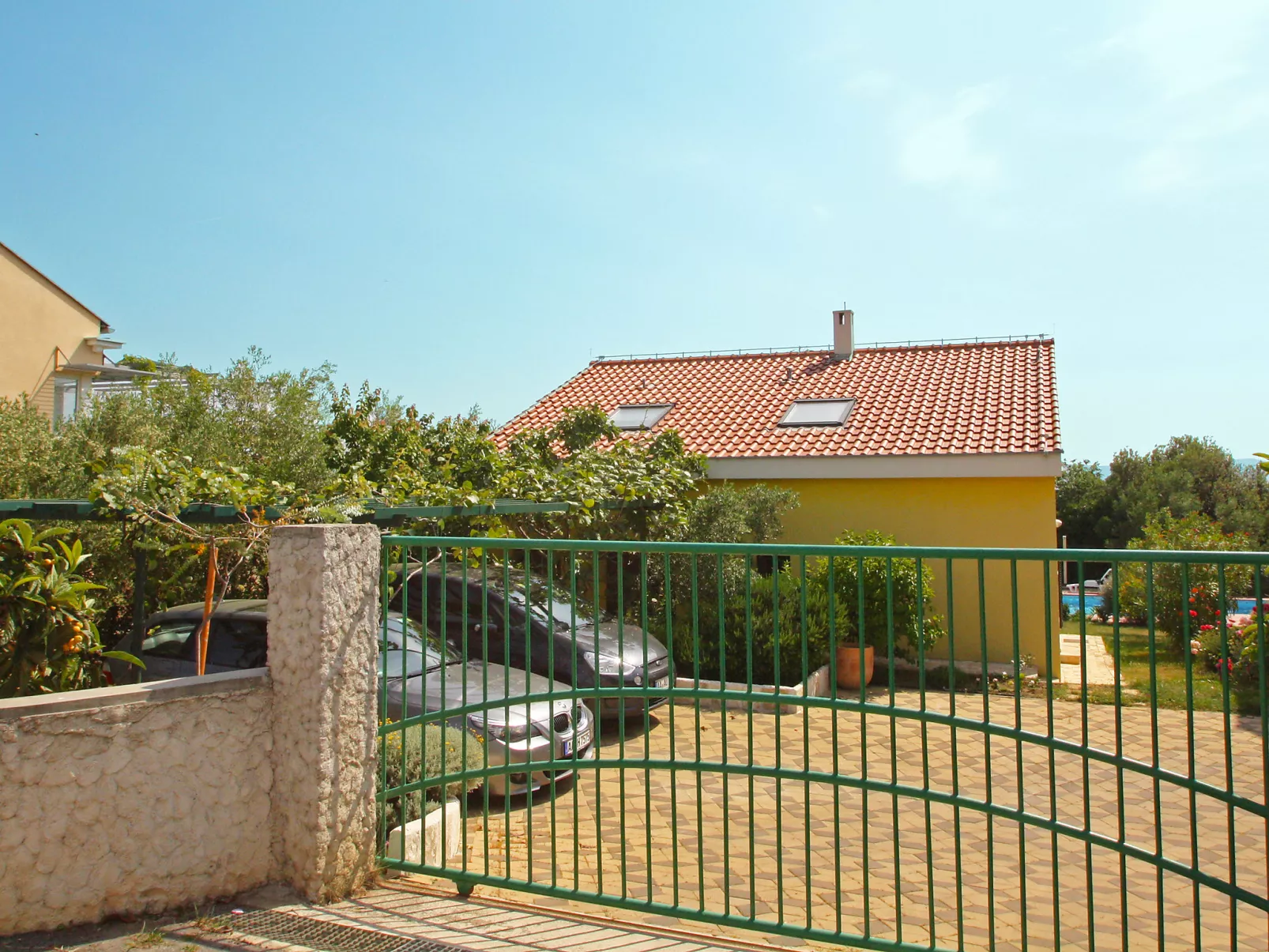 Yellow House-Outside