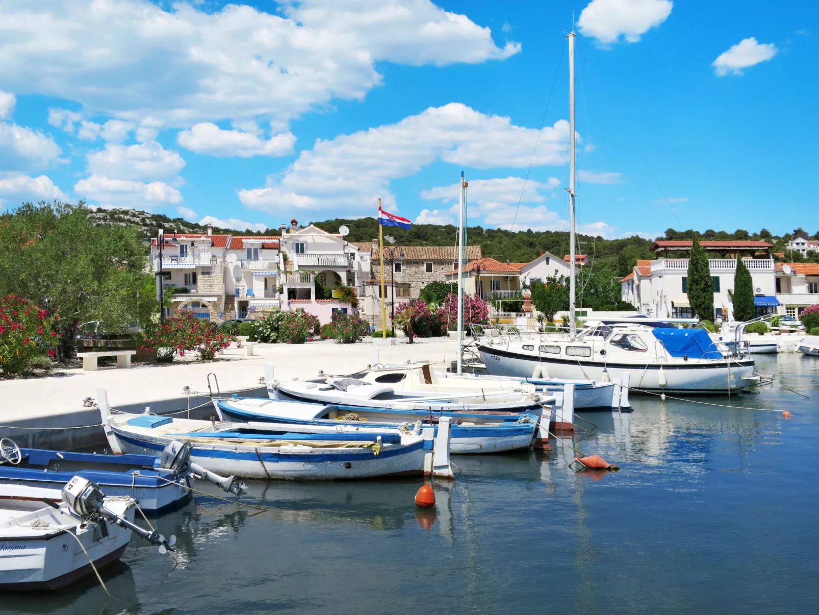 Marina-Umgebung