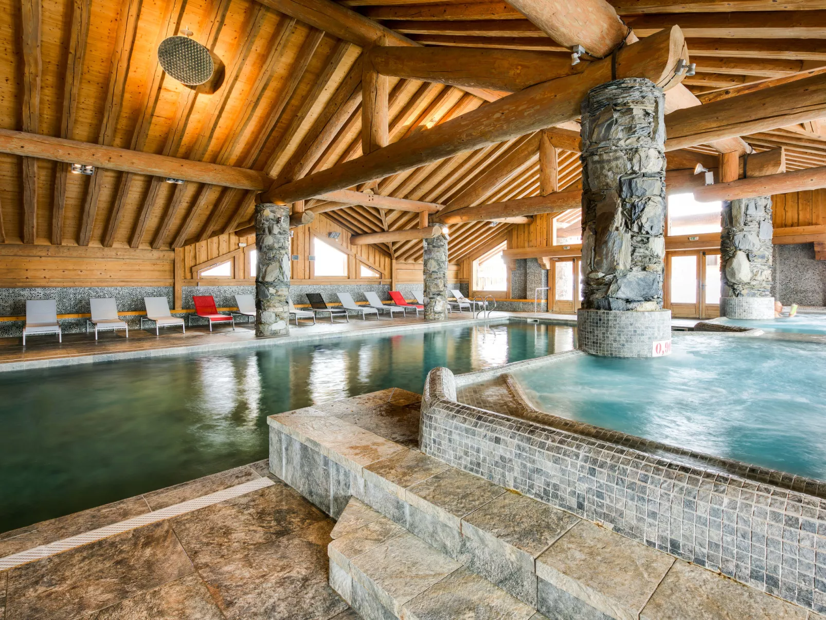CGH Rés&Spa Les Cimes Blanches-Drinnen