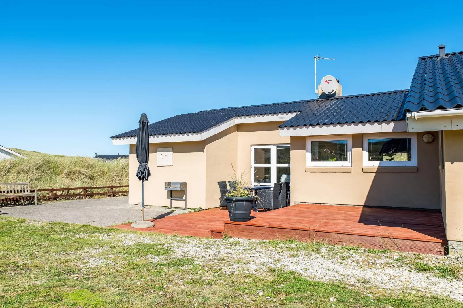 Maison de vacances pour 8 a Hvide Sande-Extérieur