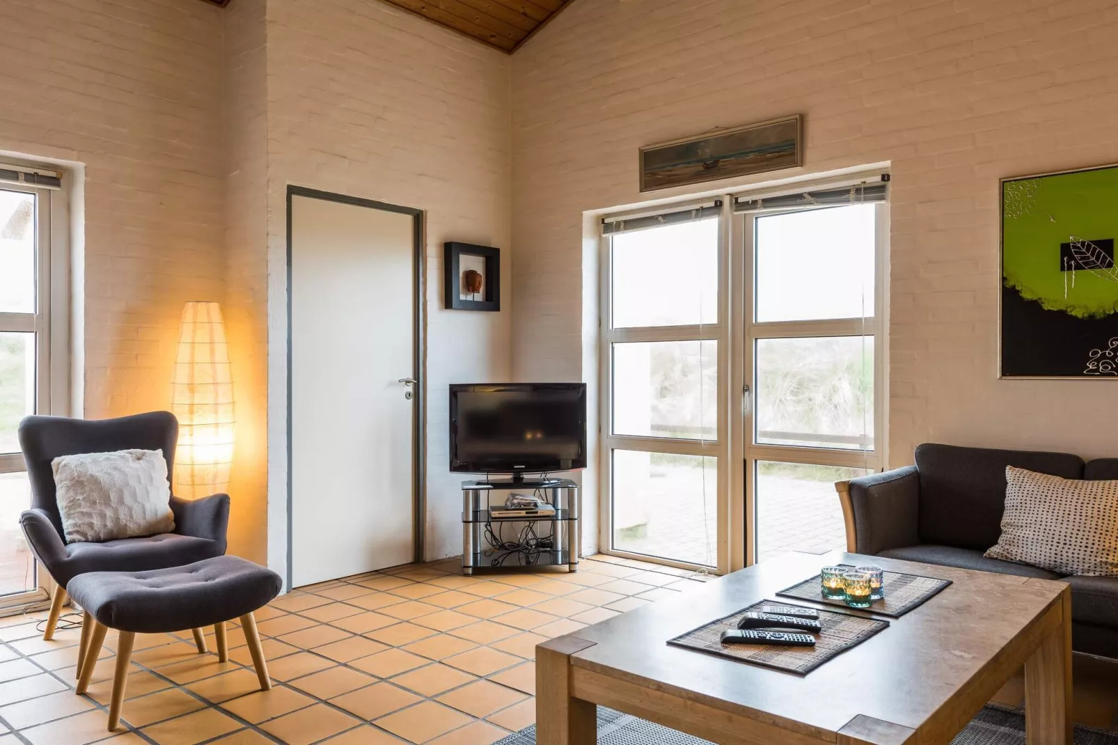 Maison de vacances pour 8 a Hvide Sande-Intérieur