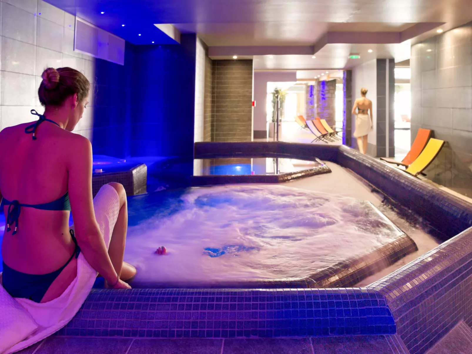 CGHRés&Spa Le Cristal de l'Alpe-Drinnen