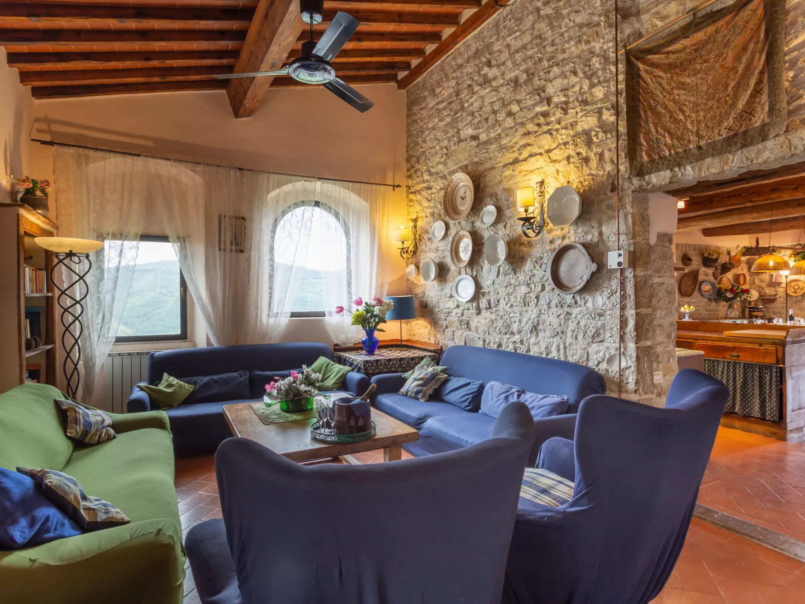 Villa Monteloro-Dedans