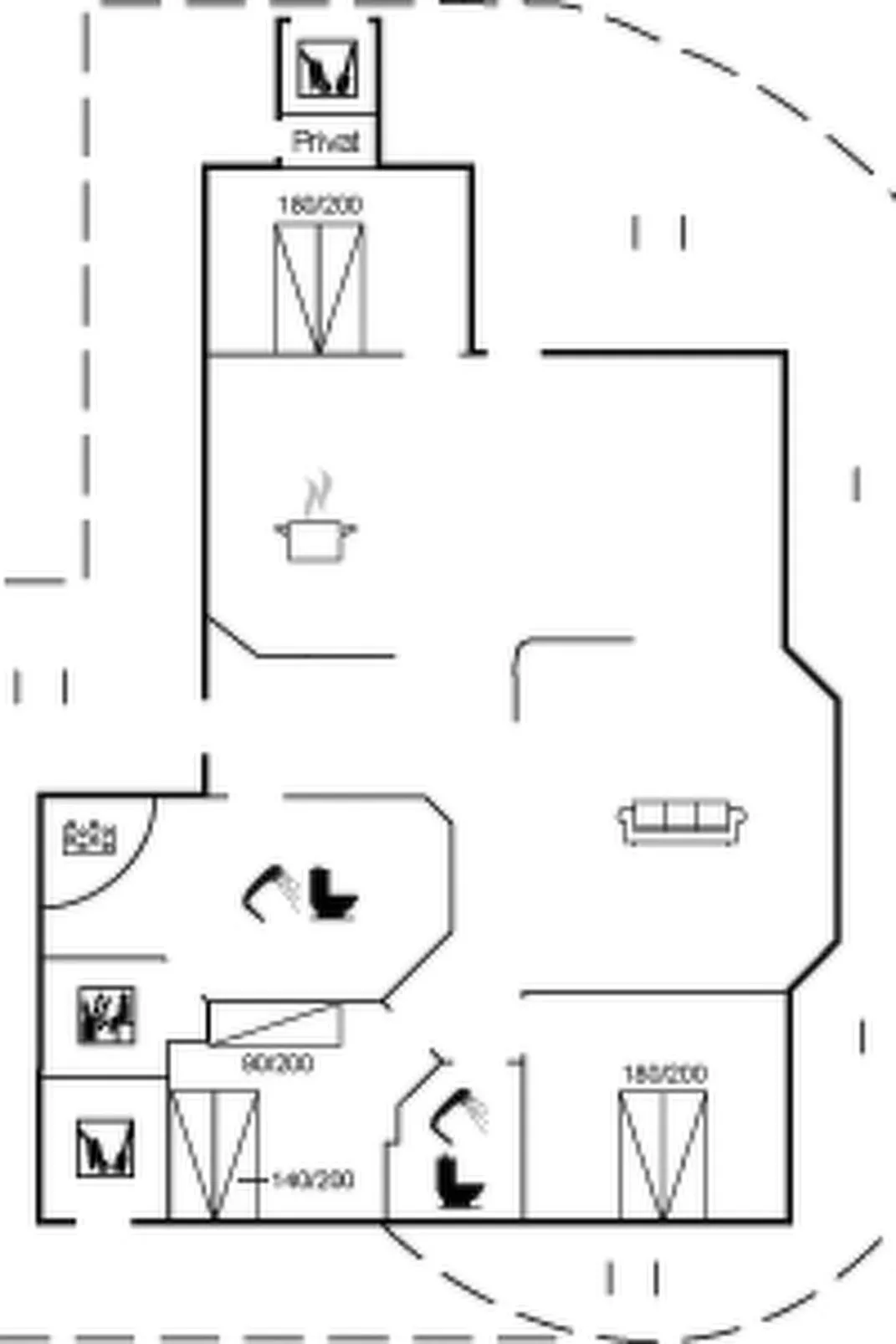 "Mervi" - 300m to the inlet-Inside