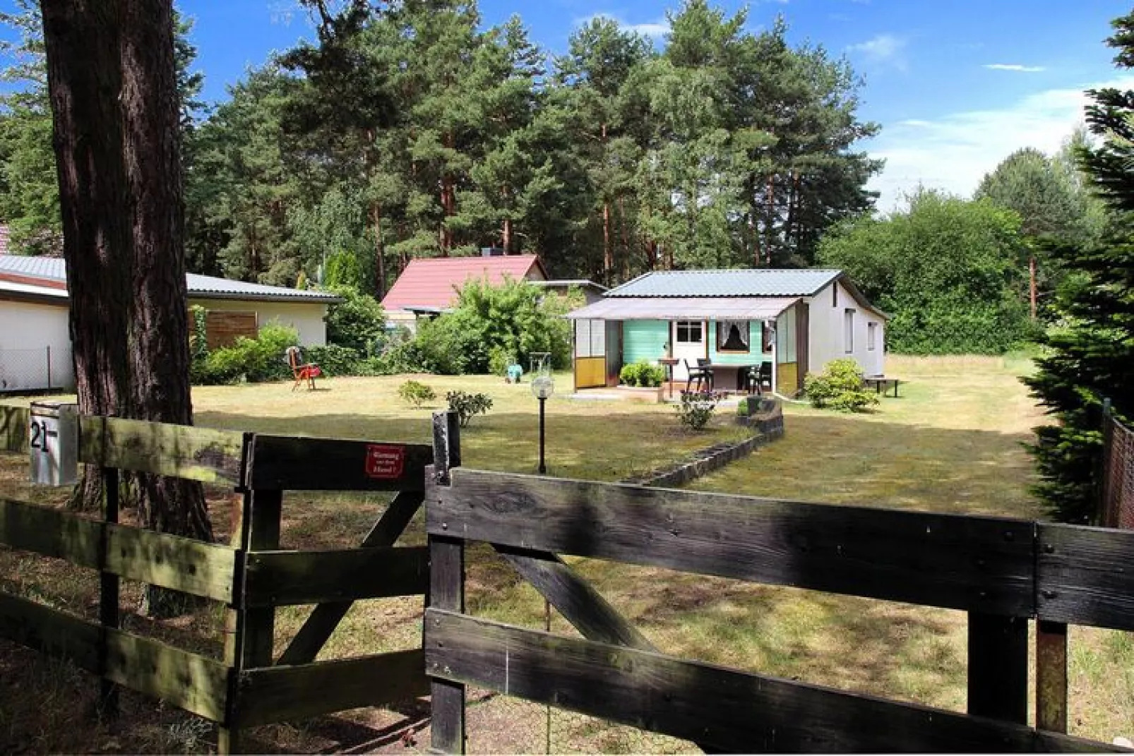 Ferienhaus Susanne 58 qm-Gärten Sommer