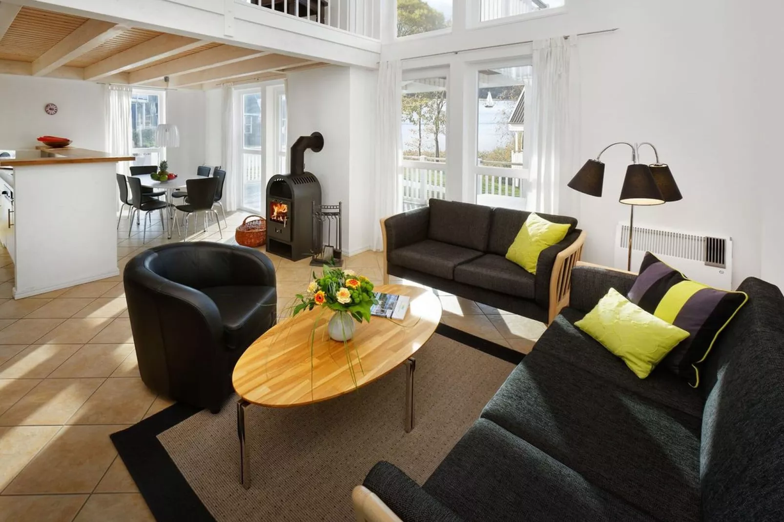 Ferienhaus Fünen im Schlosspark-Living room