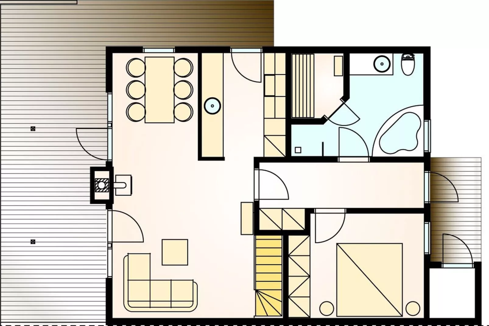 Ferienhaus Fünen im Schlosspark-Floor plan