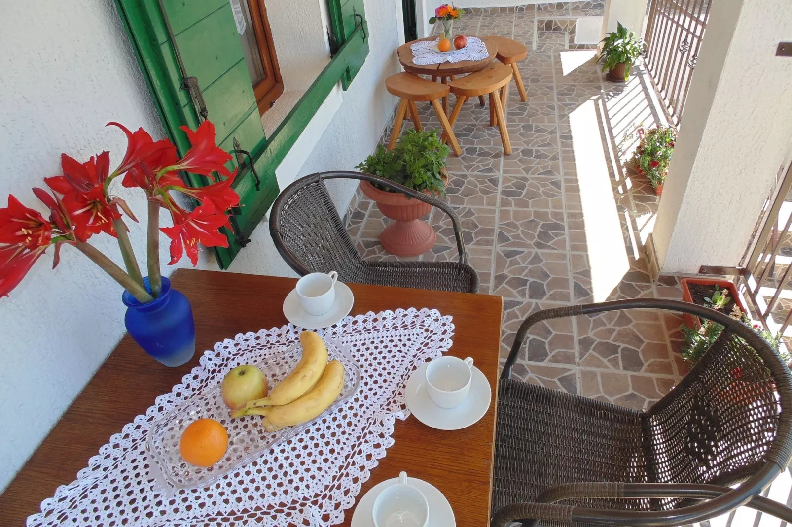 Holiday house Paklenica-Balcon-terrasse
