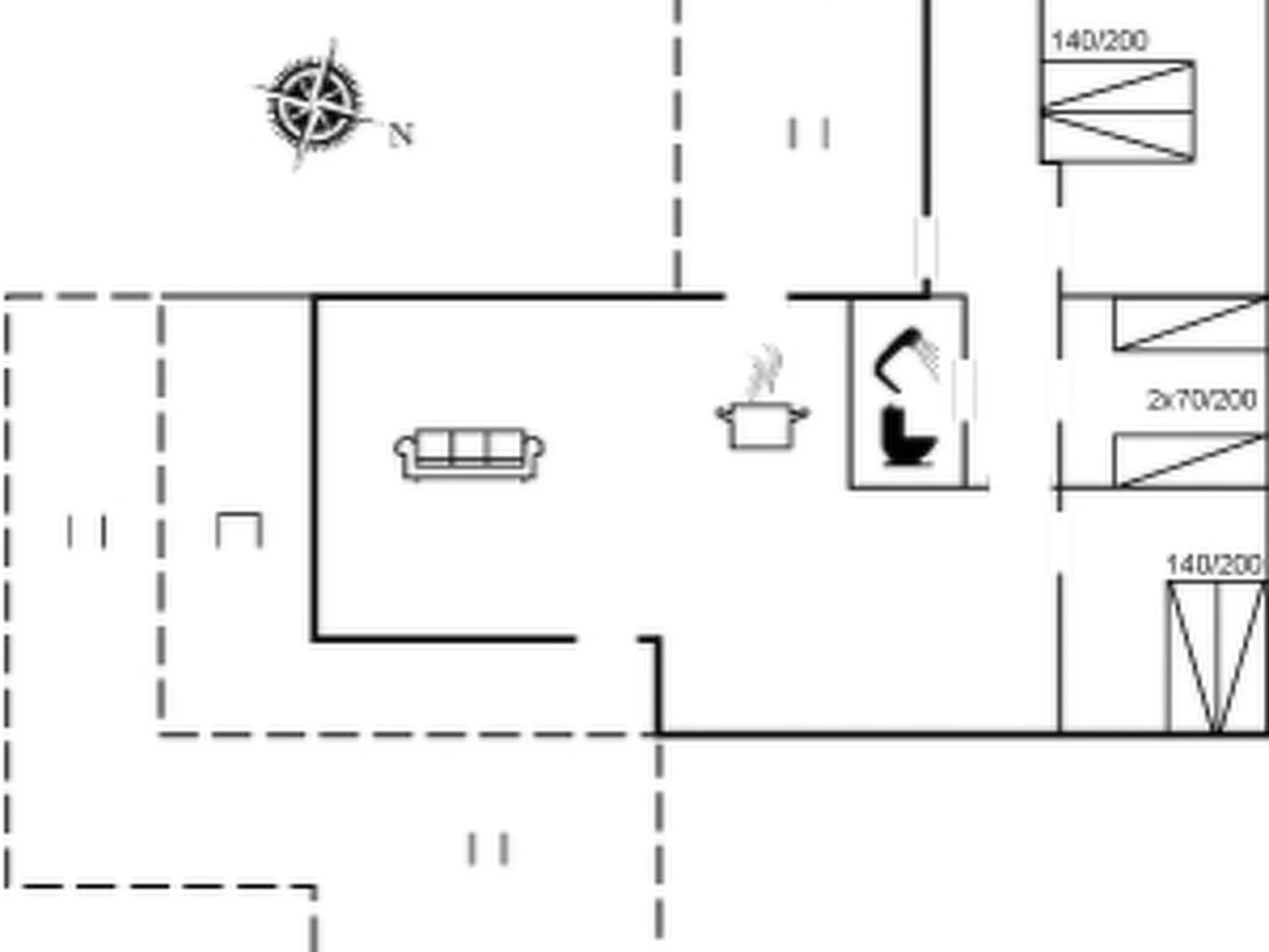"Elny" - 500m to the inlet-Inside
