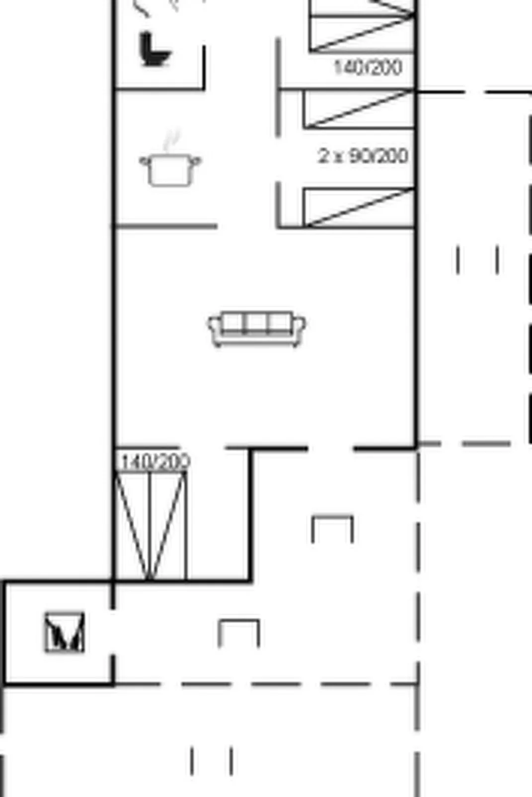"Bibi" - 200m from the sea-Inside