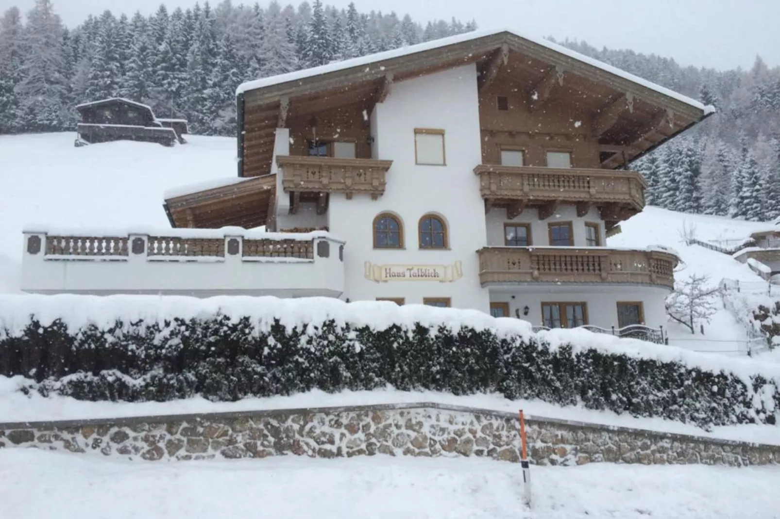 Ferienwohnung Talblick - Dornauer-Exterior winter