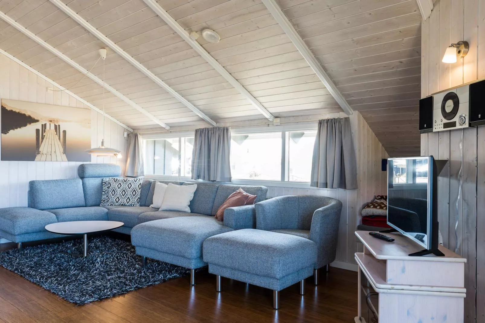 Helle Dunenblick-Hutte-By Traum-Innen