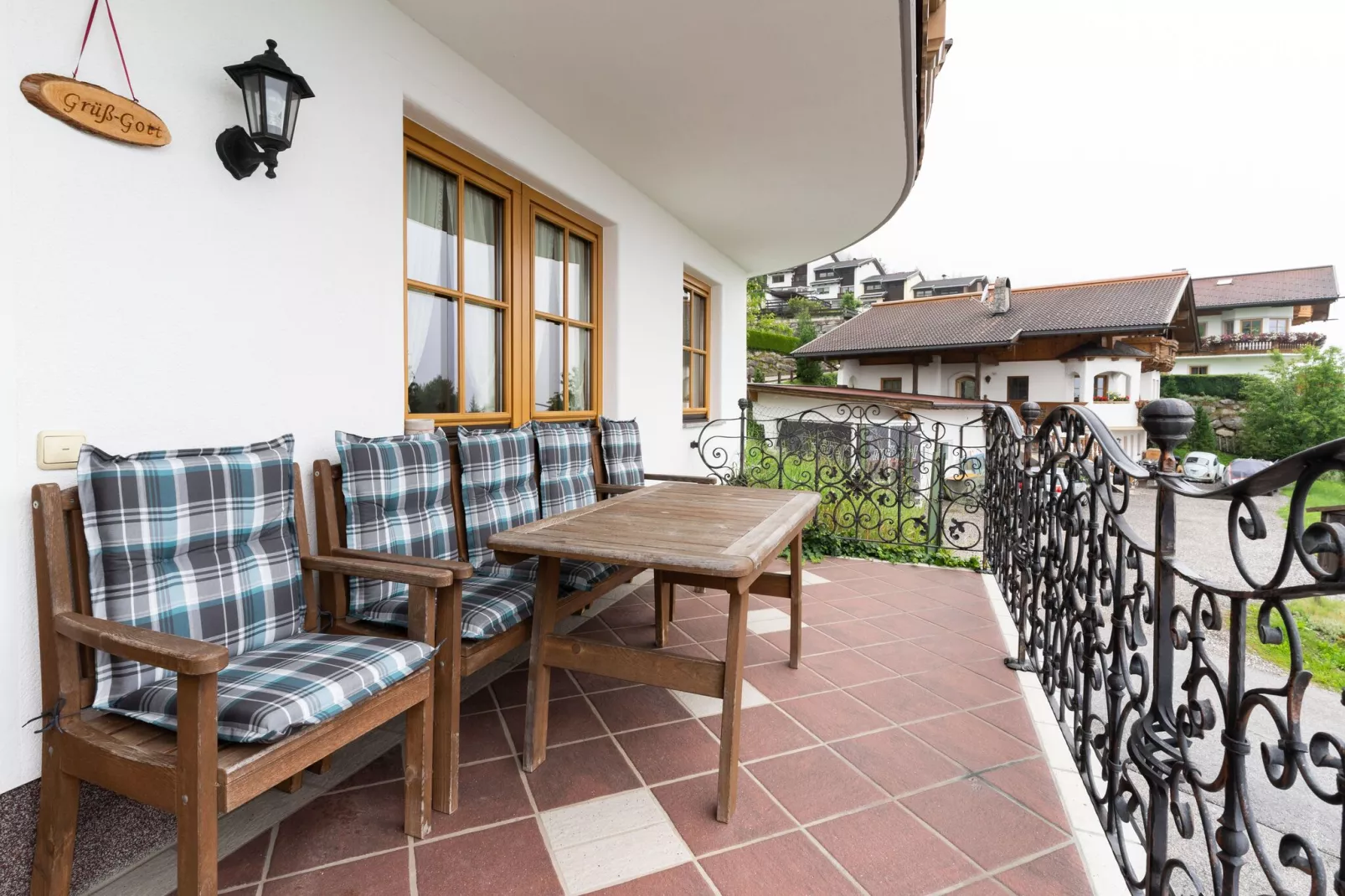 Ferienwohnung Talblick - Dornauer-Terrace balcony