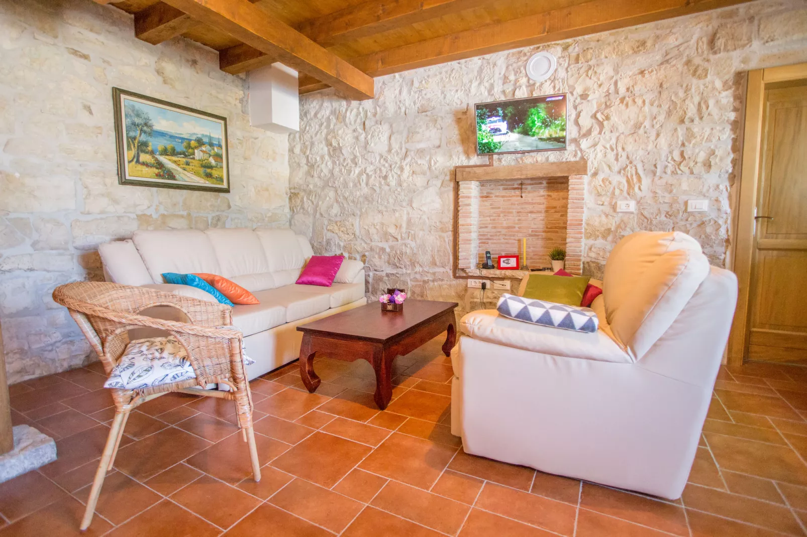 Villa Medvidici-Living room