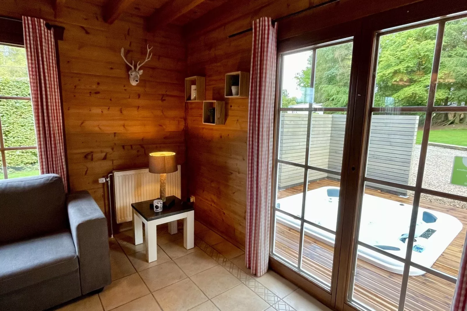 Le Chalet de Morfat-Living room