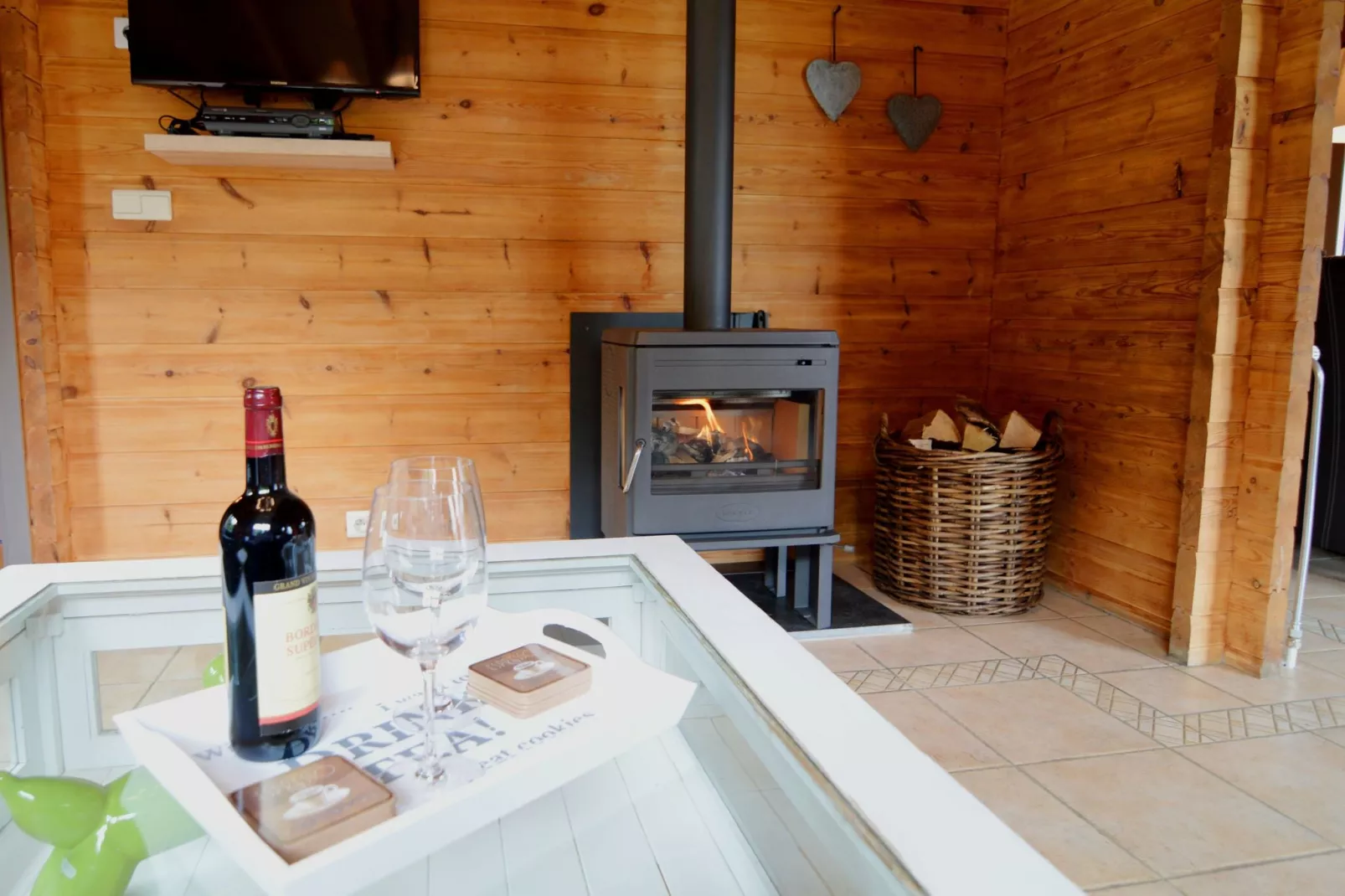 Le Chalet de Morfat-Living room