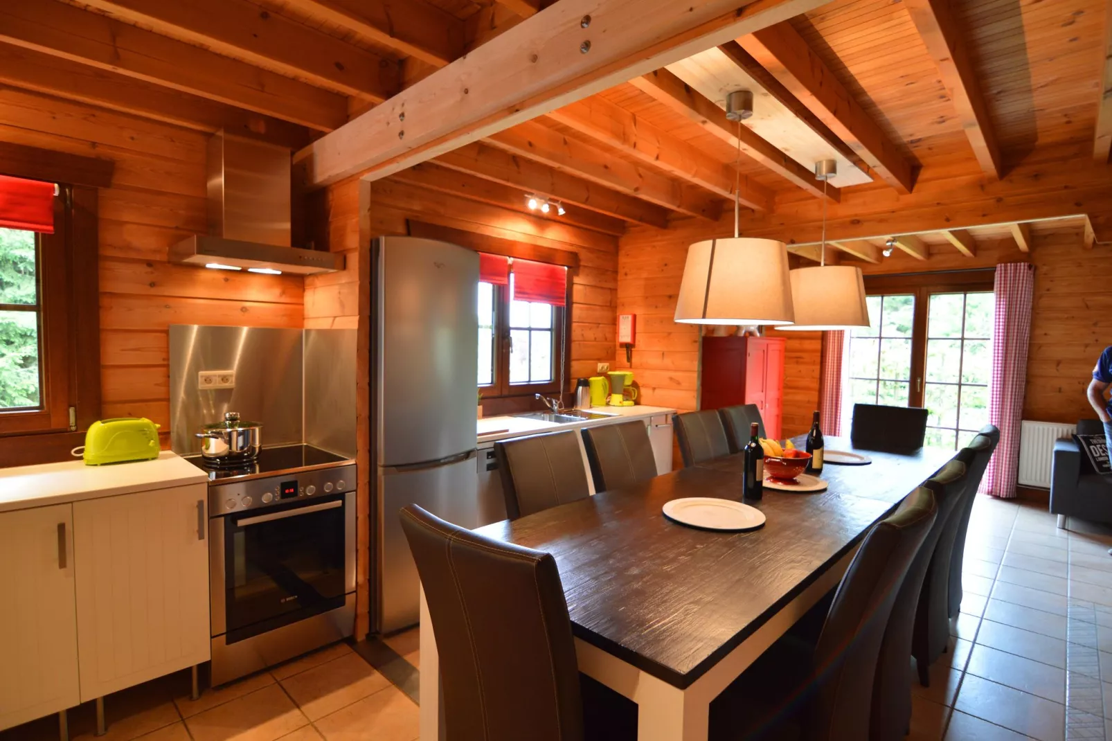 Le Chalet de Morfat-Dining room