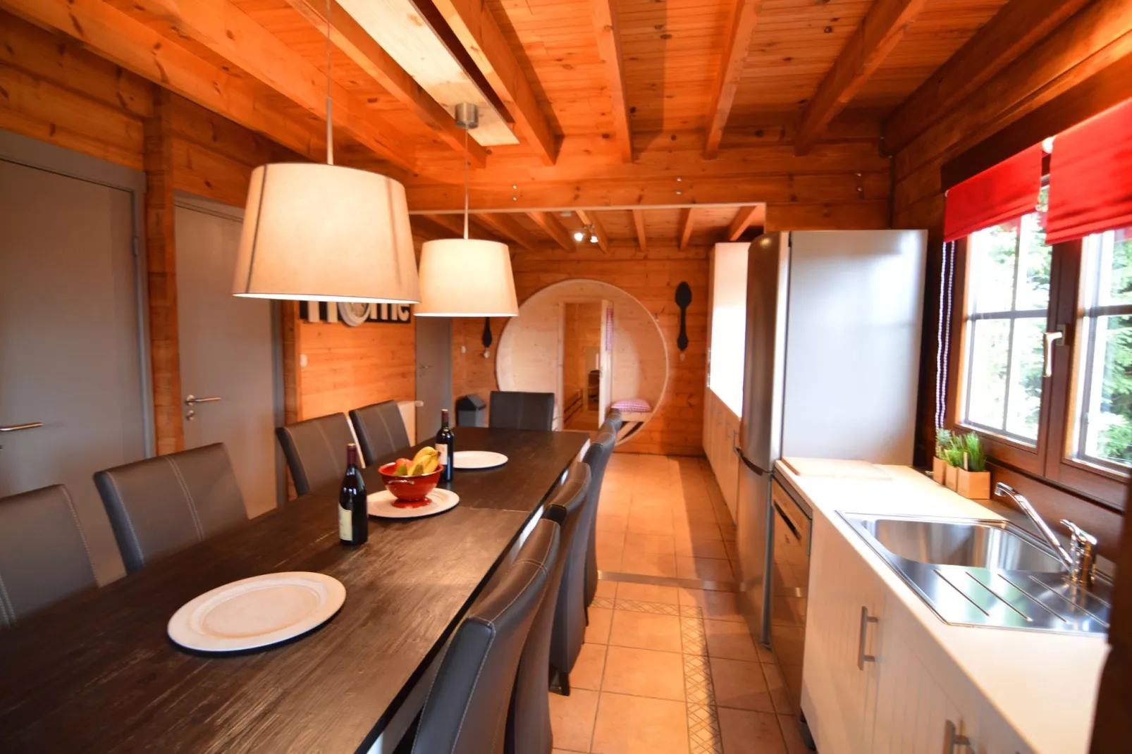 Le Chalet de Morfat-Dining room