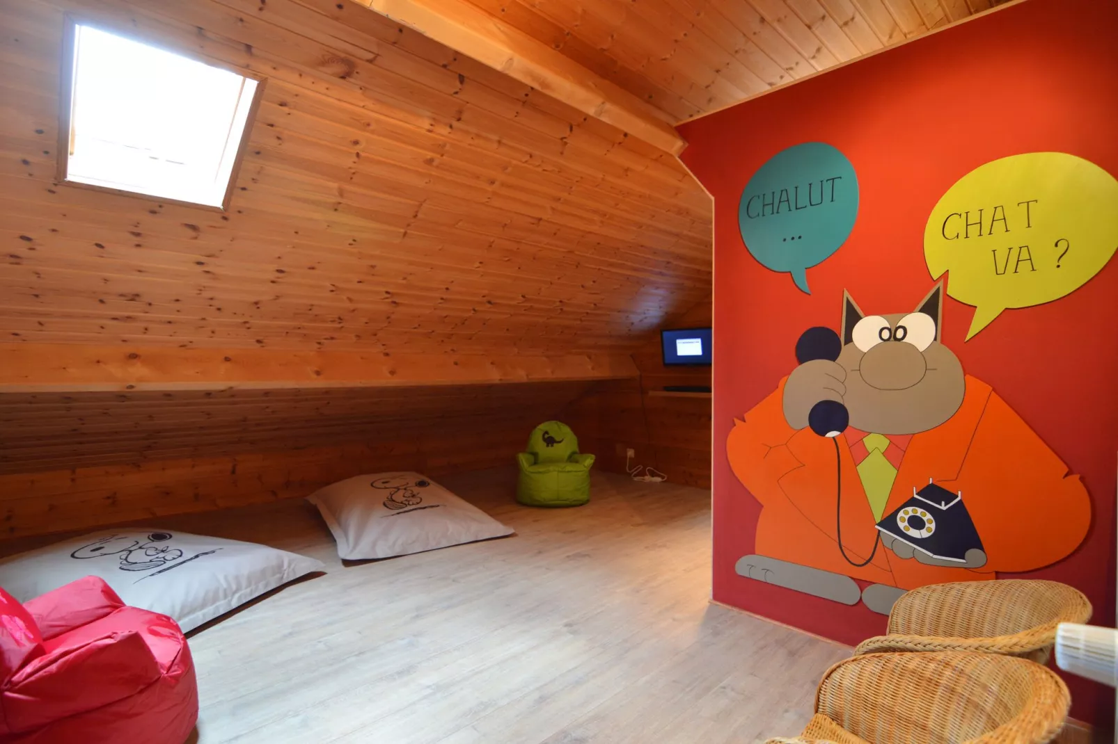 Le Chalet de Morfat-Recreation room