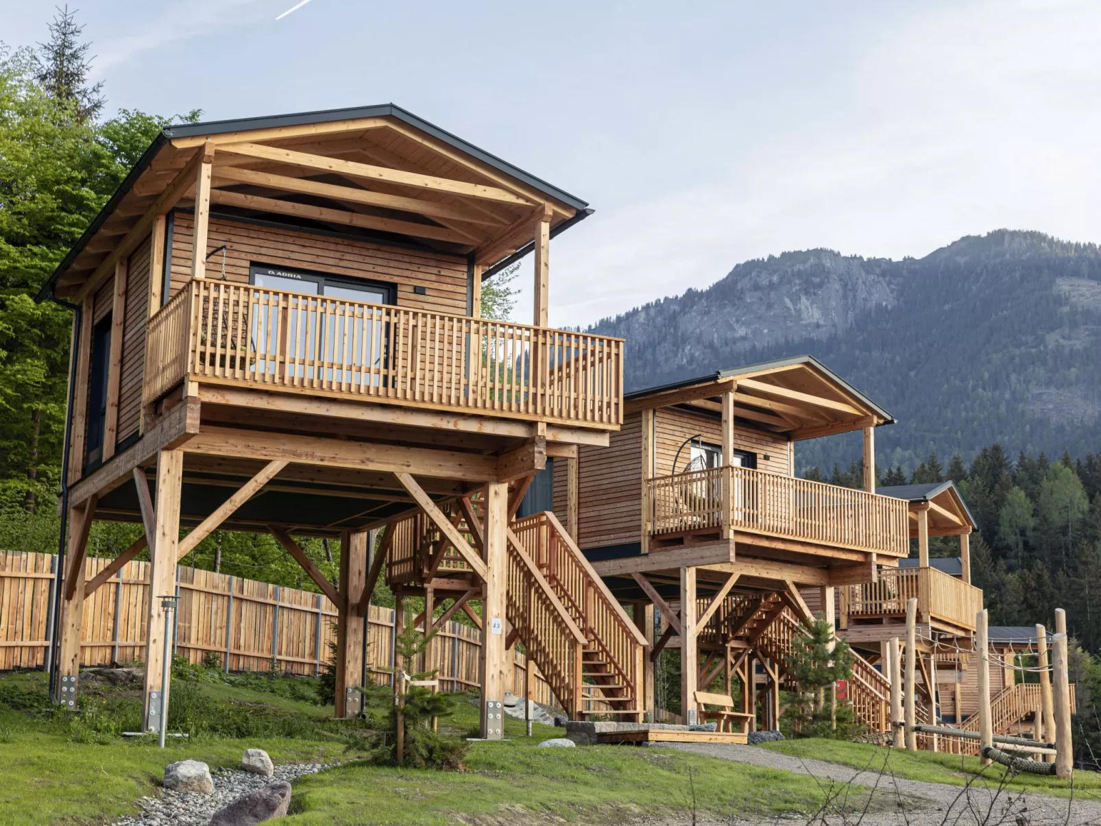 Premium Baumhaus mit 1 Schlafzimmer-Outside