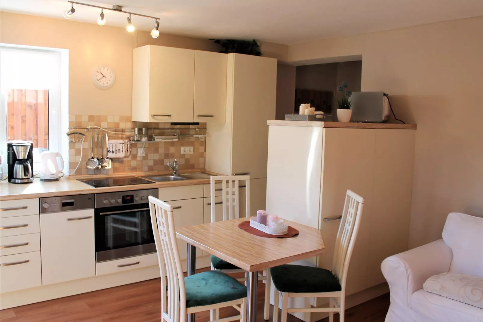 Ostseeurlaub Zur Steinbäck mit Terrasse-Kitchen