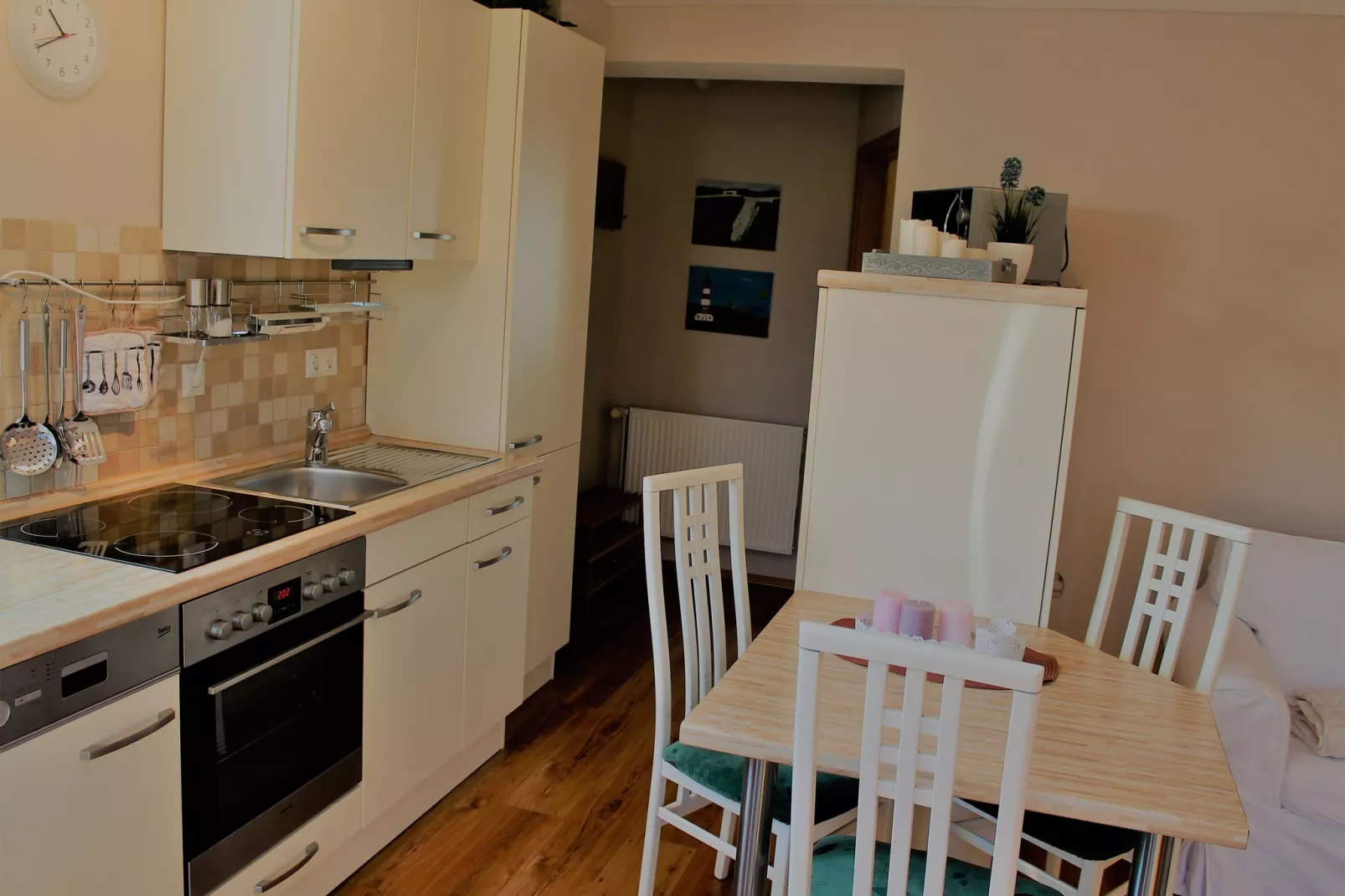 Ostseeurlaub Zur Steinbäck mit Terrasse-Kitchen