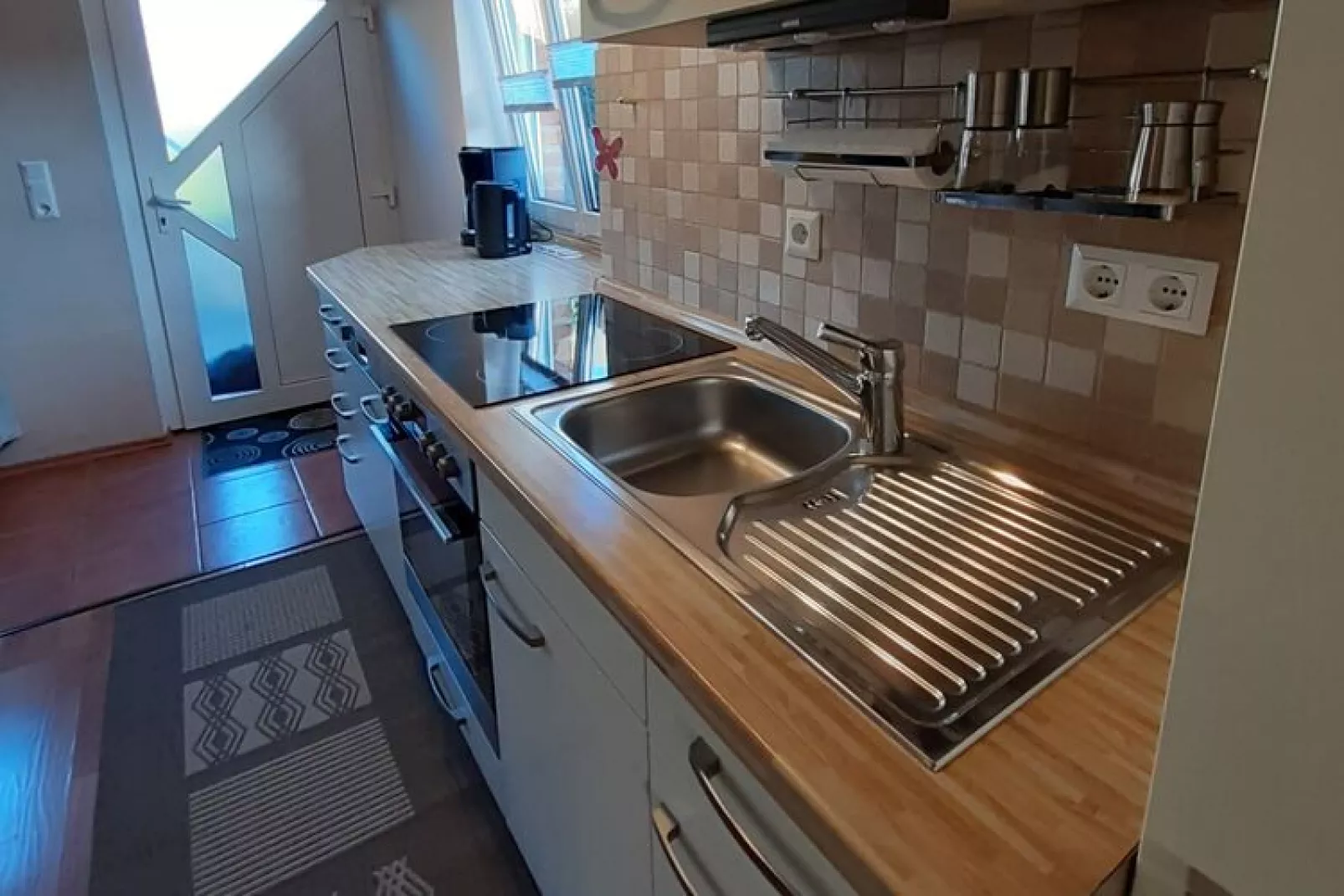Ostseeurlaub Zur Steinbäck mit Terrasse-Kitchen