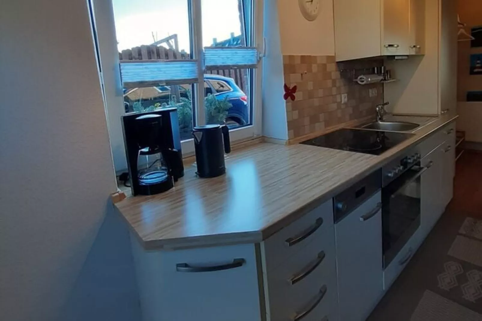 Ostseeurlaub Zur Steinbäck mit Terrasse-Kitchen