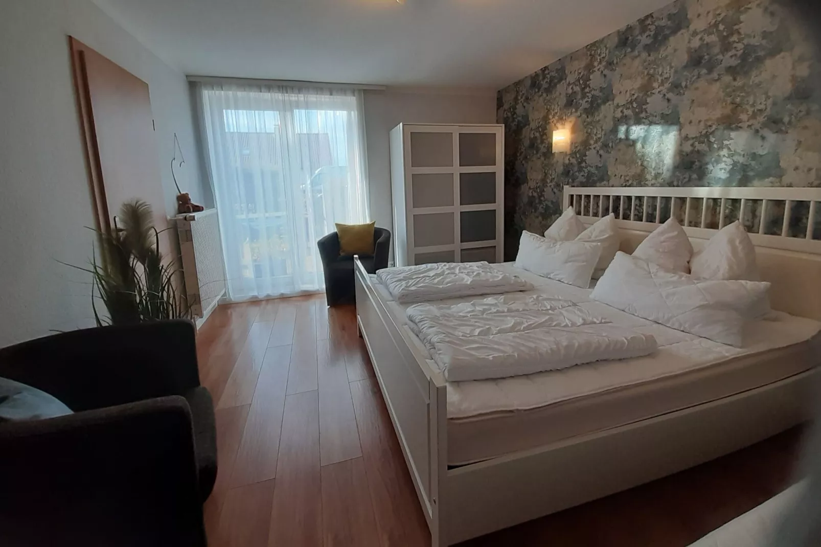 Ostseeurlaub Zur Steinbäck mit Terrasse-Bedroom