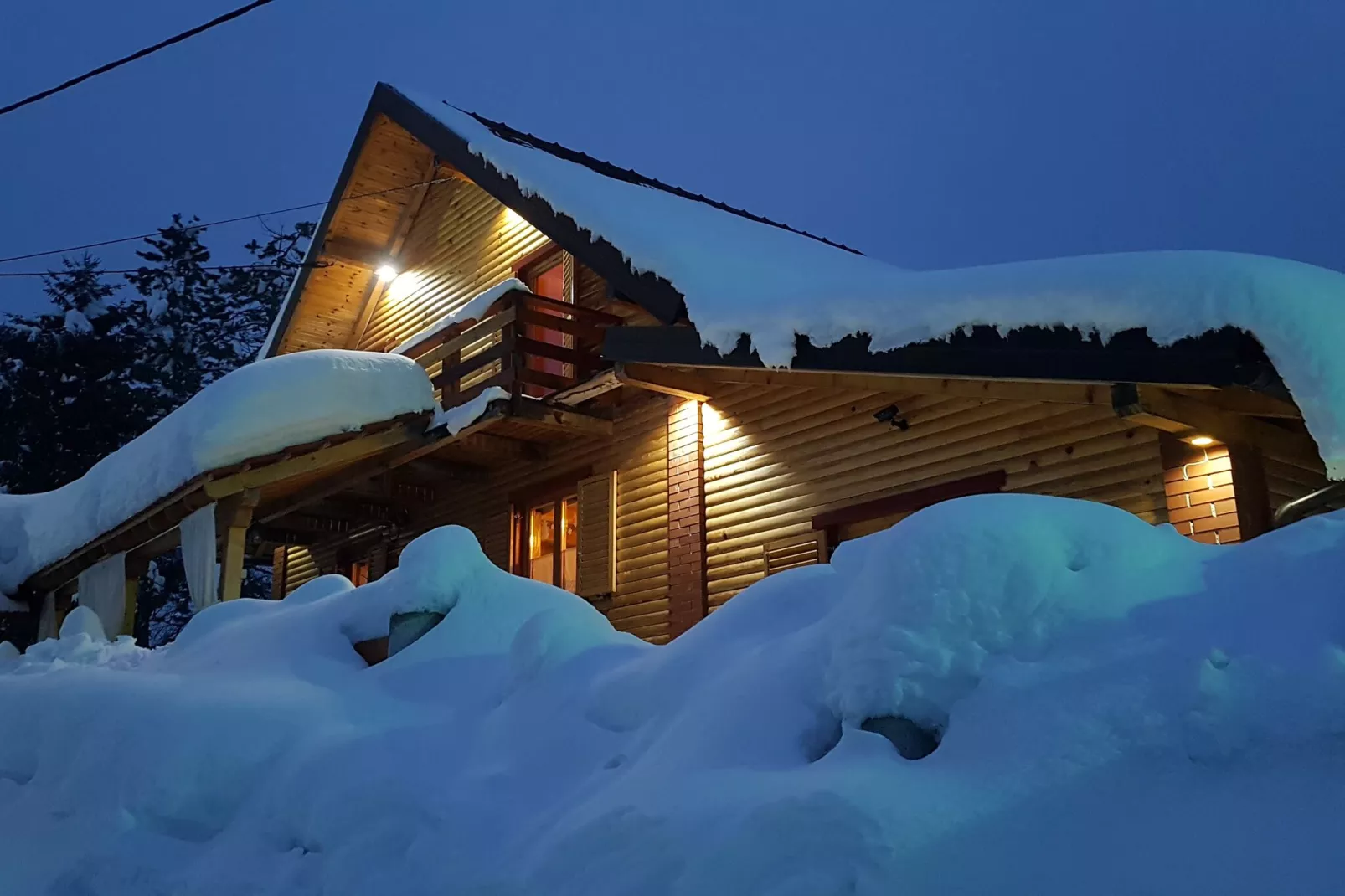 Villa Rebeka-View winter