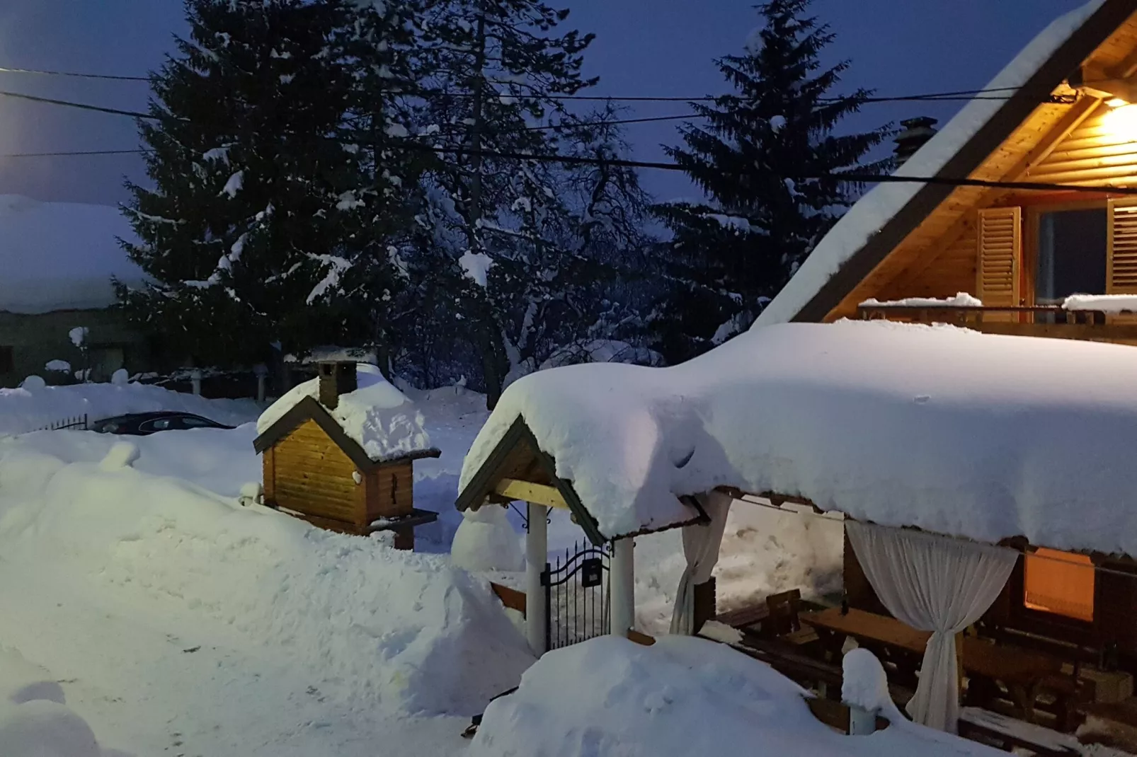 Villa Rebeka-View winter