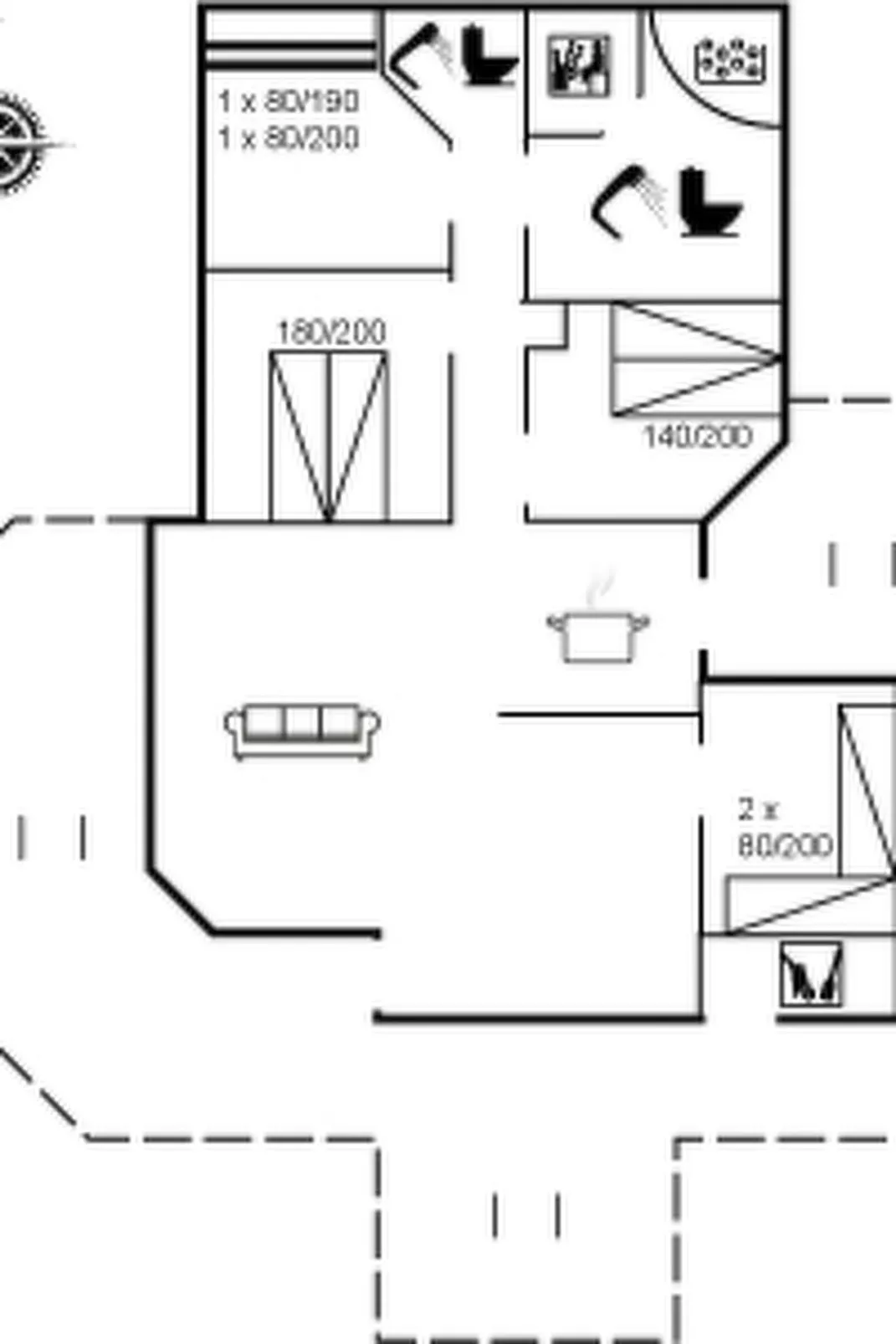 "Tjomme" - 700m from the sea-Inside