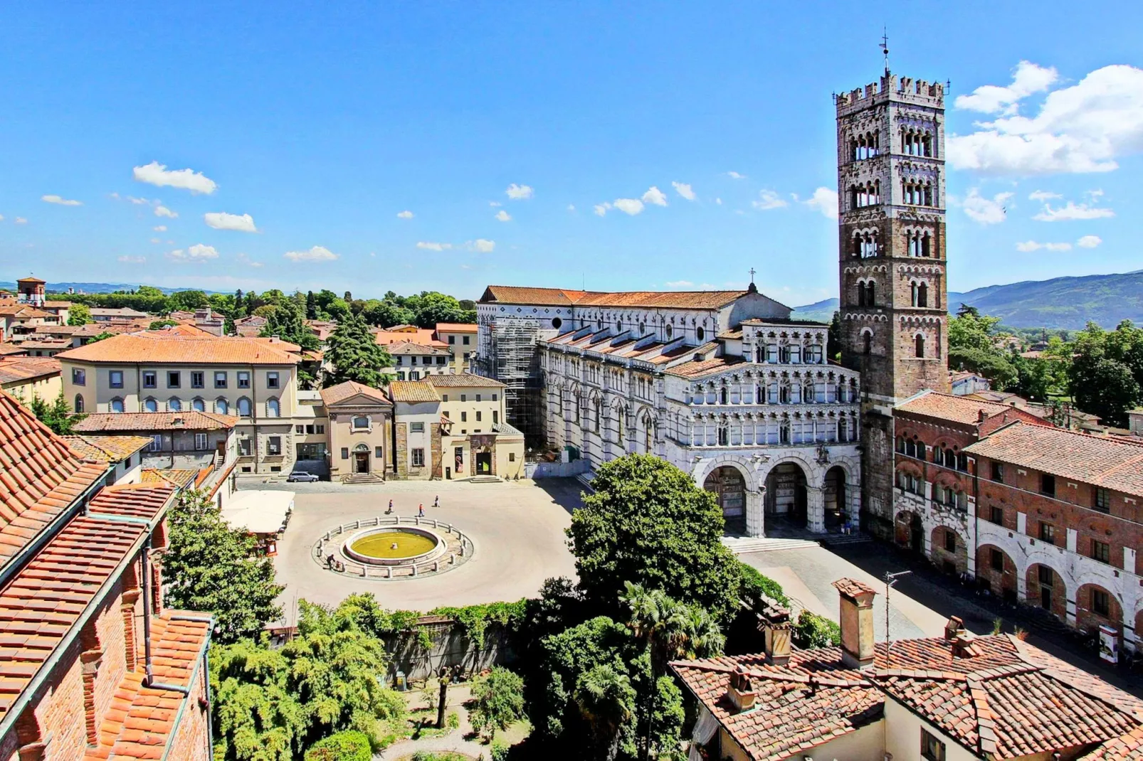 Le Mura di Lucca-Areas summer 1km