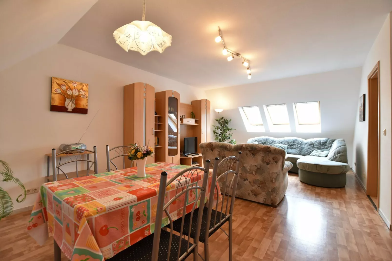 Kirchturmblick-Living room