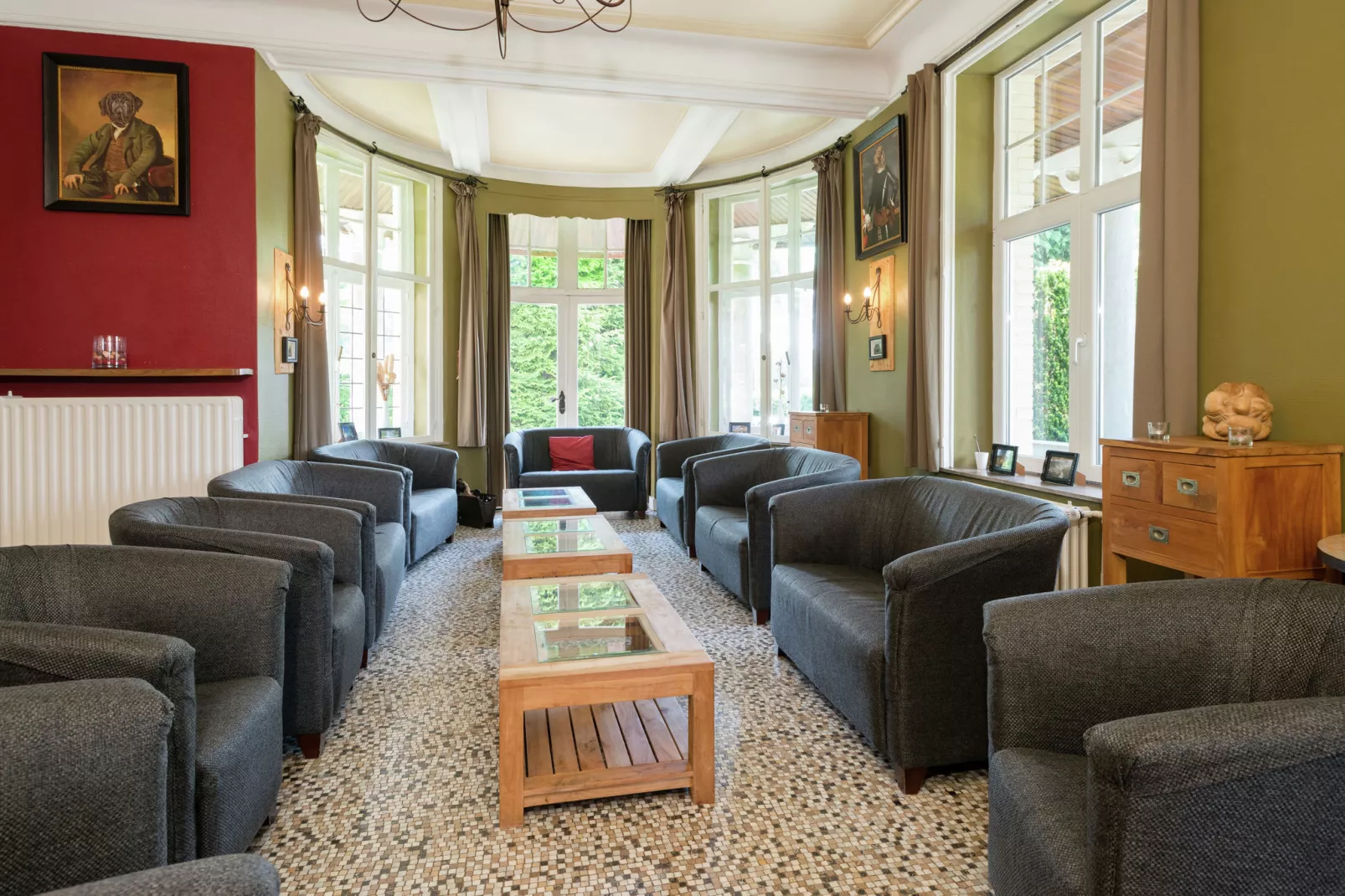 Château de luxe-Living room