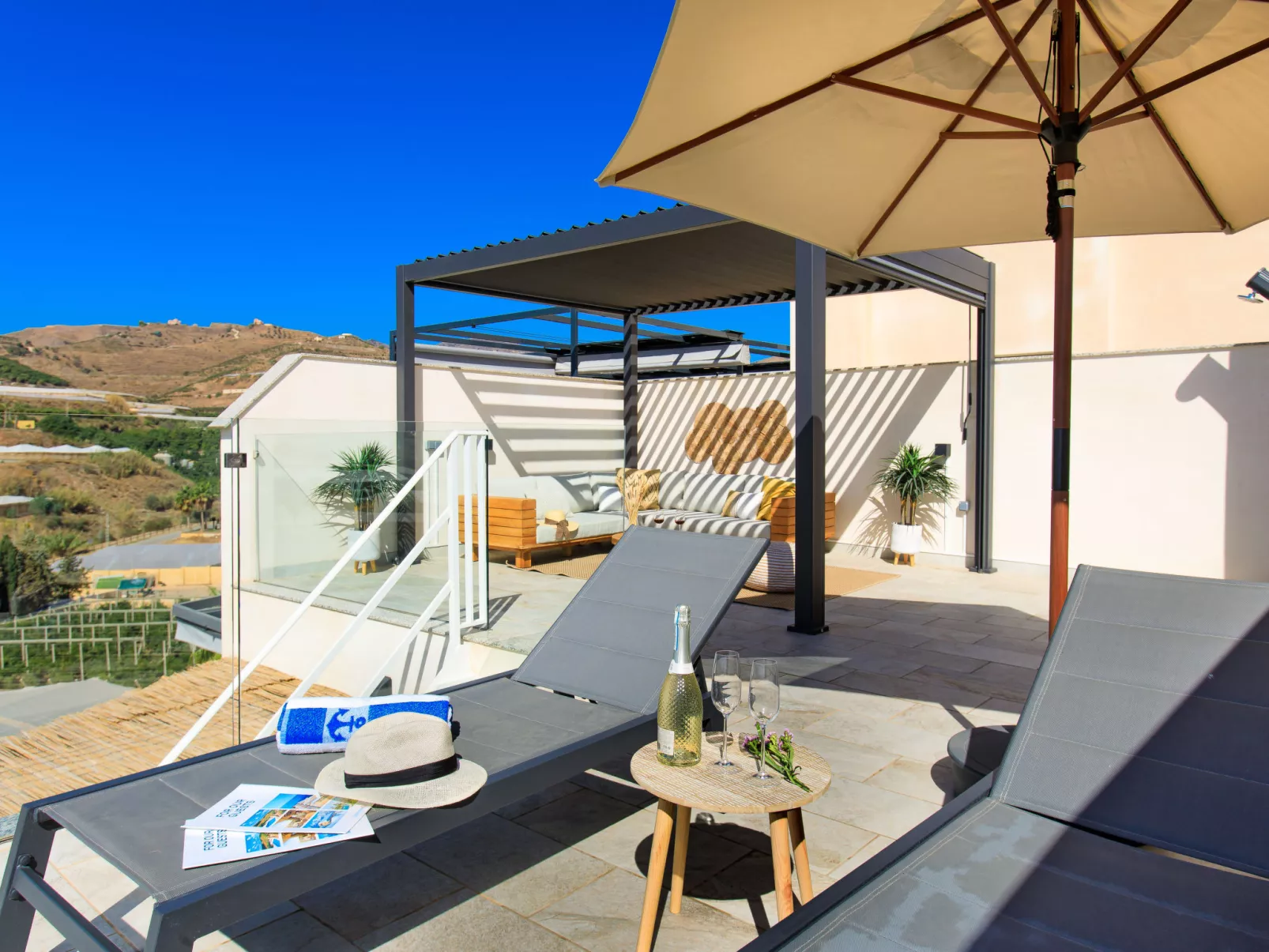 Marinsa Beach, Sea View/Roof terrace-Outside