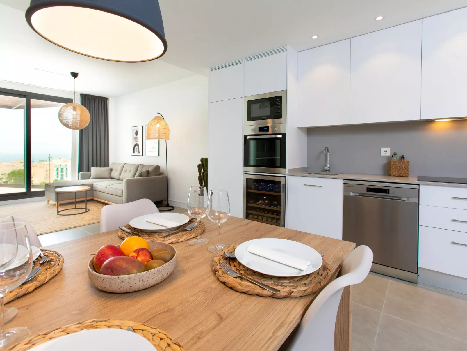 Marinsa Beach, Sea View/Roof terrace-Inside