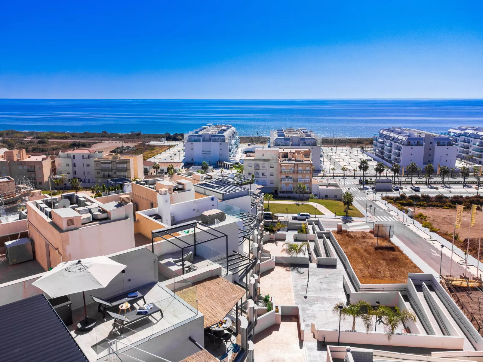 Marinsa Beach, Sea View/Roof terrace-Outside