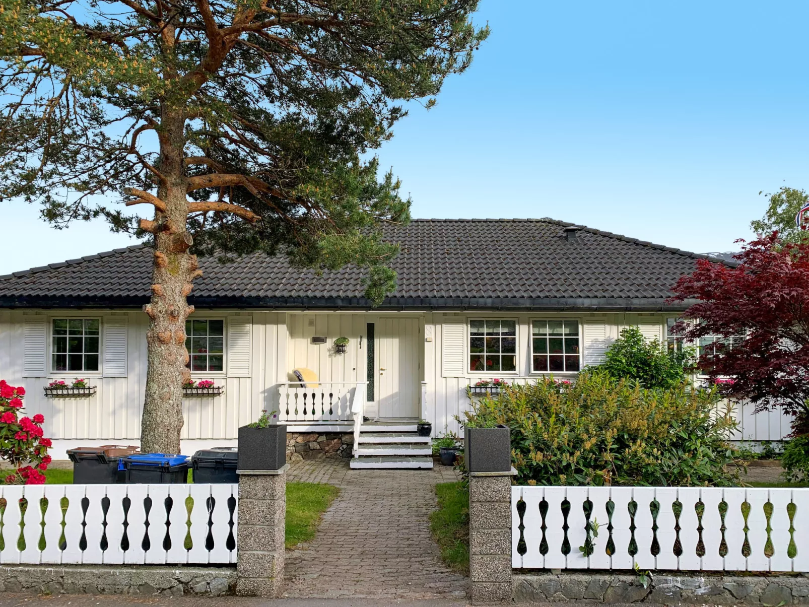 Villa Syltebær-Draußen