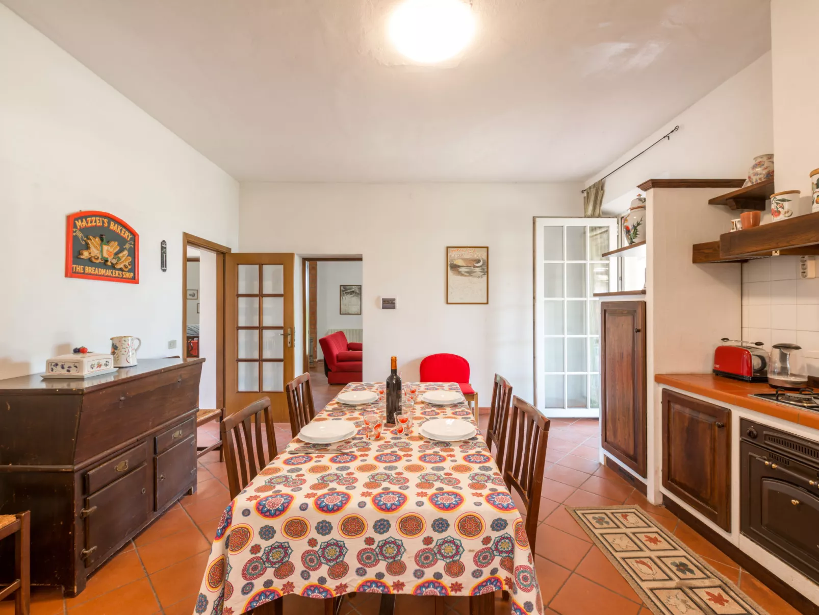 Podere Chiocciolaia-Inside