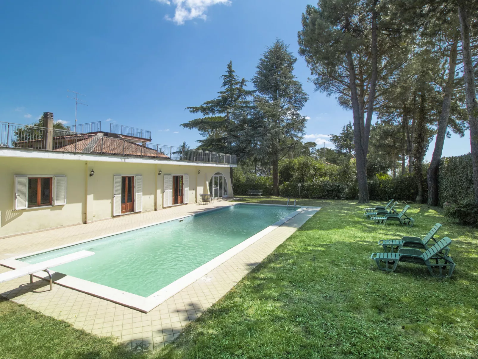 Villa Cicci-Draußen