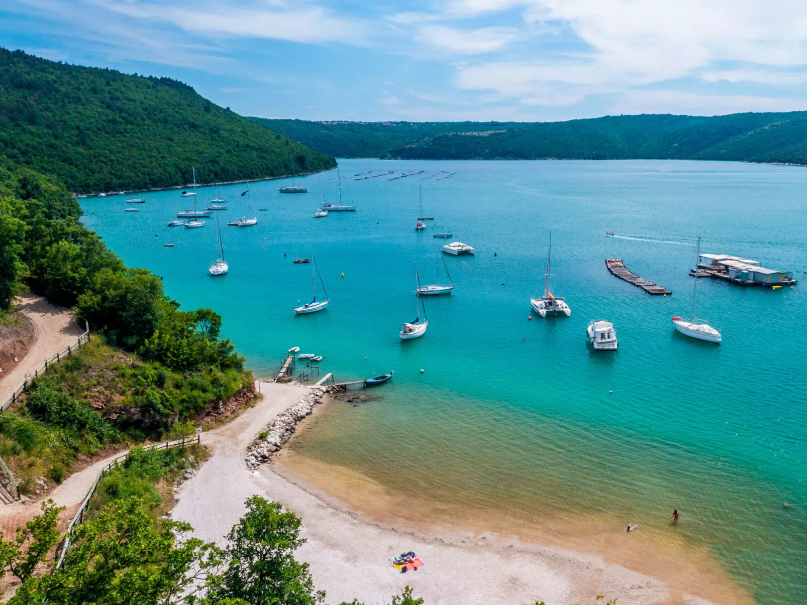 Marina-Umgebung