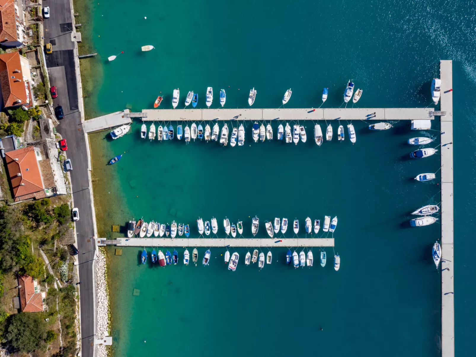 Marina-Umgebung