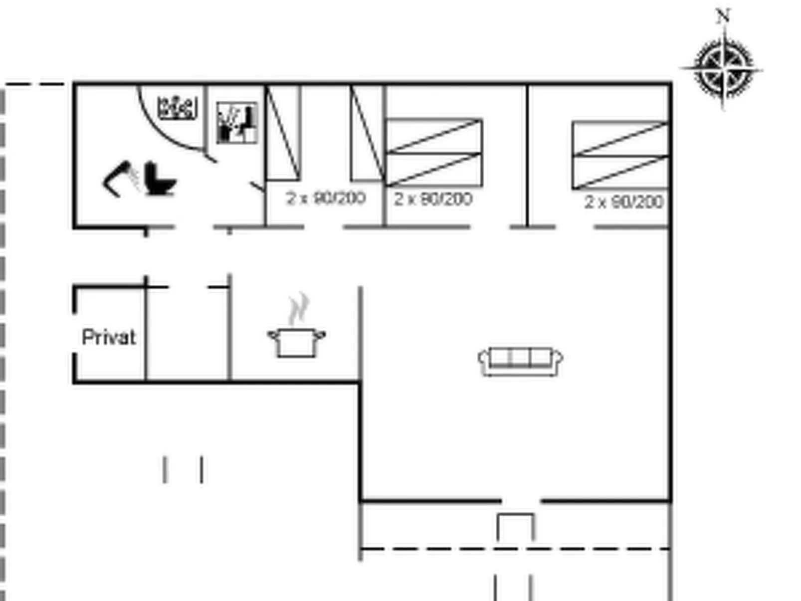 "Arttu" - 2.4km from the sea-Inside
