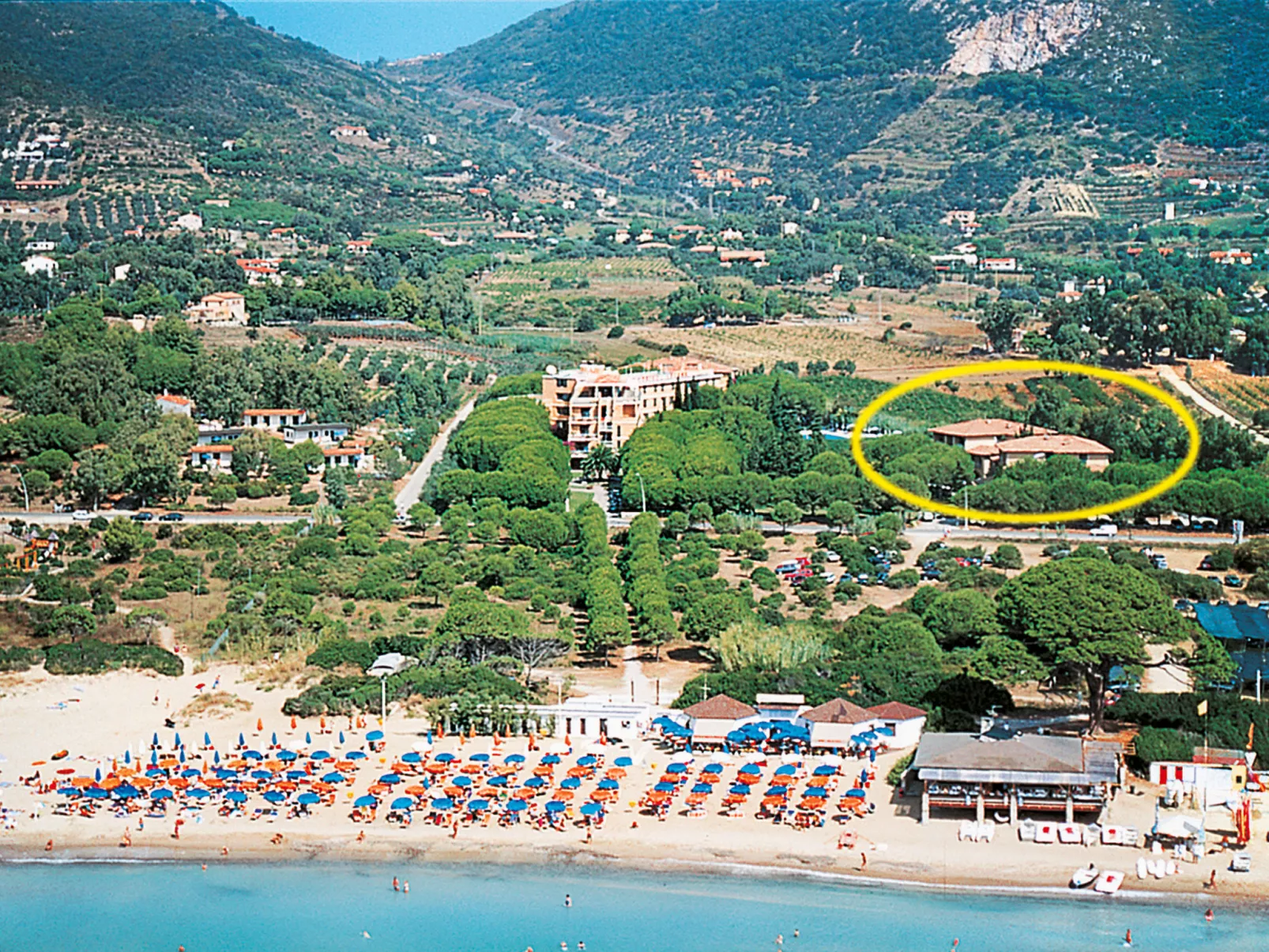 Golfo della Lacona-Draußen