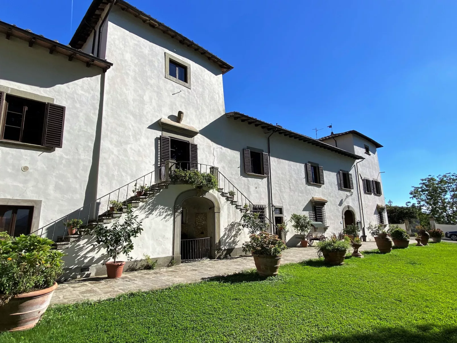 Villa Grassina-Draußen