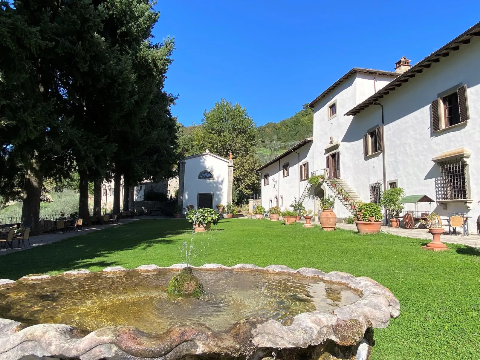Villa Grassina-Draußen