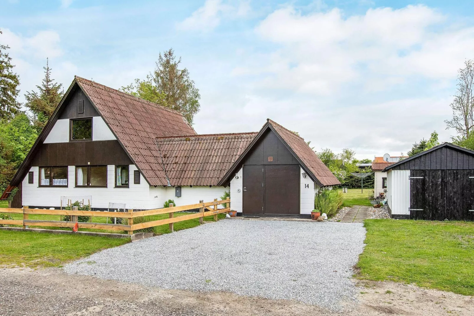 5 Personen Ferienhaus in Væggerløse-Aussicht